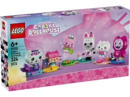 LEGO 11215 Gabby’s Dollhouse - Koci przyjaciele Gabi z klocków