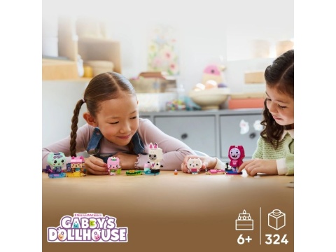 LEGO 11215 Gabby’s Dollhouse - Koci przyjaciele Gabi z klocków