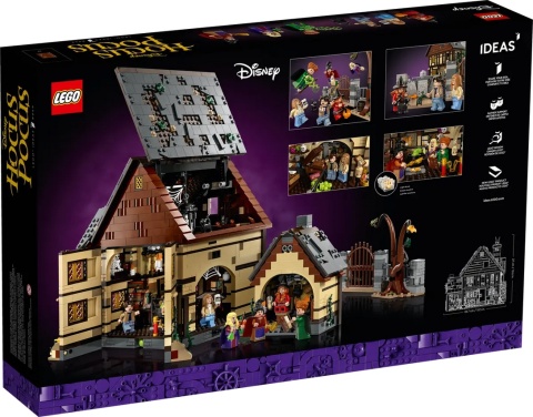 LEGO 21341 Ideas - Disney Hokus Pokus: Chata sióstr Sanderson