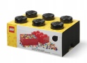 LEGO 40000803 - Pojemnik klocek 6 - Czarny LEGO 40000803 - Pojemnik klocek 6 - Czarny