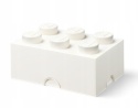 LEGO 40000804 - Pojemnik klocek 6 - Biały LEGO 40000804 - Pojemnik klocek 6 - Biały