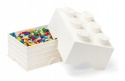 LEGO 40000804 - Pojemnik klocek 6 - Biały LEGO 40000804 - Pojemnik klocek 6 - Biały
