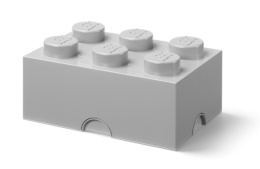 LEGO 40000805 - Pojemnik klocek 6 - Szary