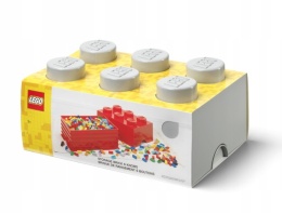LEGO 40000805 - Pojemnik klocek 6 - Szary