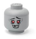 LEGO 40320822 - Pojemnik głowa duża L - Zombie szara