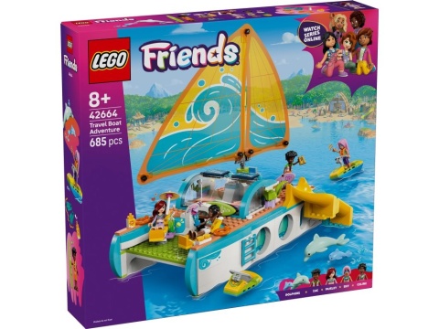 LEGO 42664 Friends - Przygoda na łodzi