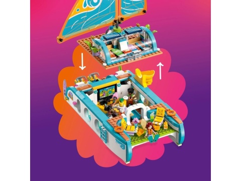 LEGO 42664 Friends - Przygoda na łodzi