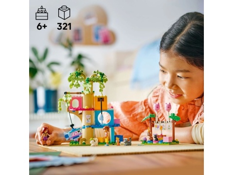 LEGO 42666 Friends - Kocie przyjęcie urodzinowe i domek na drzewie