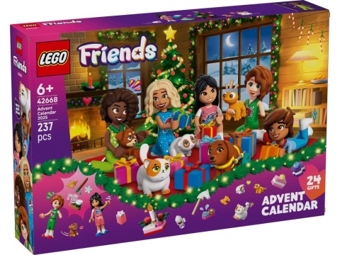 LEGO 42668 Friends - Kalendarz adwentowy 2025