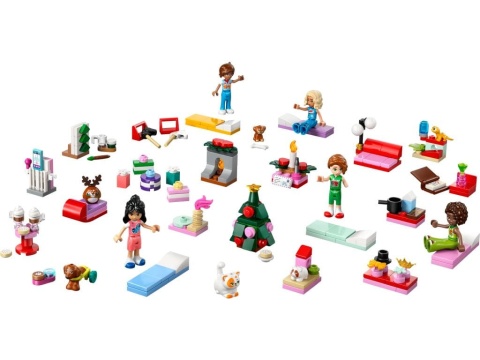 LEGO 42668 Friends - Kalendarz adwentowy 2025