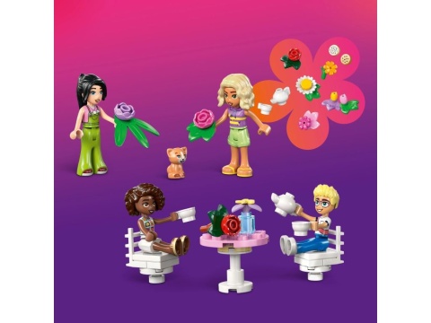 LEGO 42671 Friends - Zielona kawiarnia i kwiaciarnia