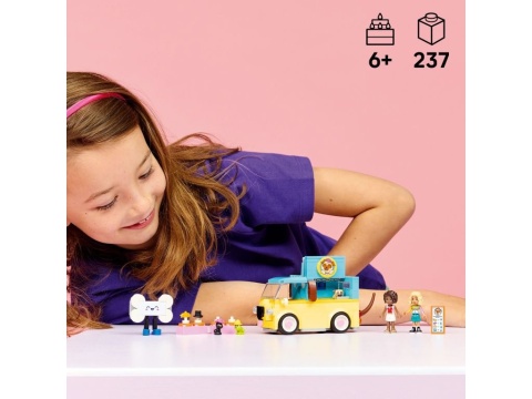 LEGO 42678 Friends - Furgonetka z akcesoriami dla zwierząt