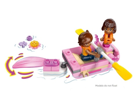 LEGO 42681 Friends - Przygoda na aksolotlowej łodzi