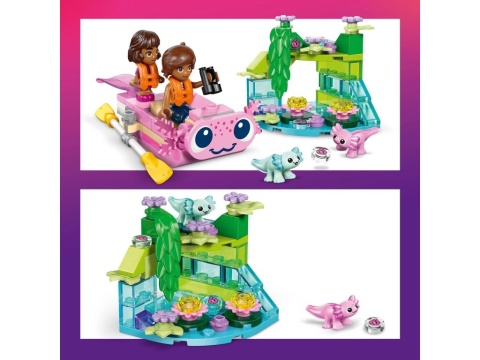 LEGO 42681 Friends - Przygoda na aksolotlowej łodzi