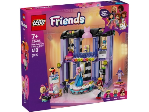 LEGO 42685 Friends - Pokaz mody w mieście Heartlake