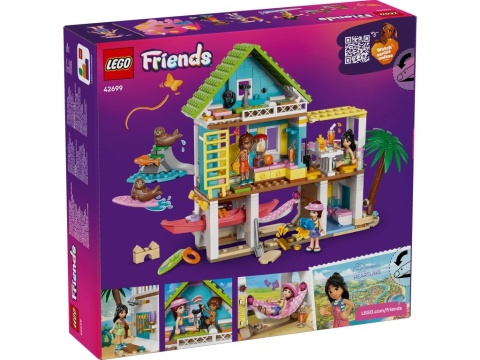 LEGO 42699 Friends - Domek na plaży z fokami
