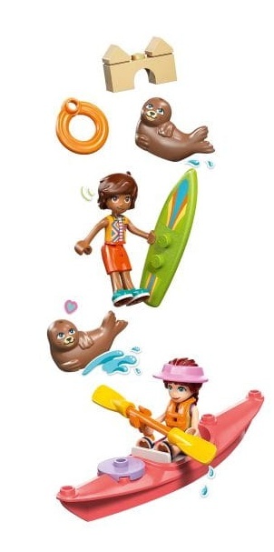 LEGO 42699 Friends - Domek na plaży z fokami