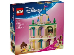 LEGO 43291 Disney - Mała Bella i Tiana z zamkiem