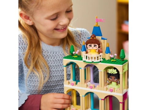 LEGO 43291 Disney - Mała Bella i Tiana z zamkiem