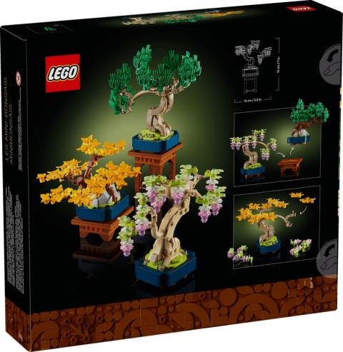 LEGO 10373 Botanical Collection - Małe drzewka Bonsai