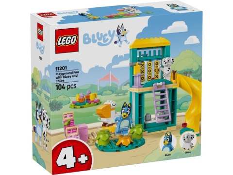 LEGO 11201 Bluey - Blue i Łatko na placu zabaw