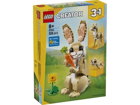 LEGO 31162 Creator 3w1 - Uroczy króliczek