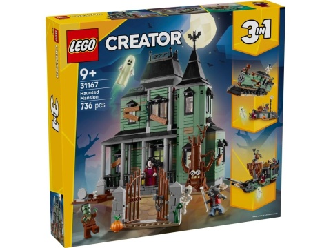 LEGO 31167 Creator 3w1 - Nawiedzona rezydencja
