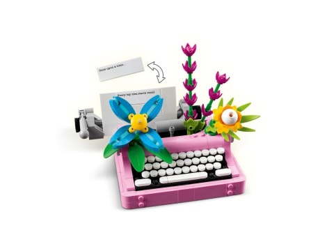 LEGO 31169 Creator 3w1 - Maszyna do pisania z kwiatami
