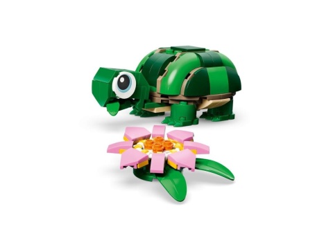 LEGO 31377 Creator 3w1 - Żółw i kwiat lilii wodnej