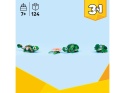 LEGO 31377 Creator 3w1 - Żółw i kwiat lilii wodnej