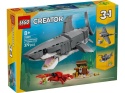 LEGO 31381 Creator 3w1 - Groźny rekin i skrzynia ze skarbem
