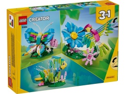 LEGO 31384 Creator 3w1 - Dzikie zwierzęta: kolorowy koliber