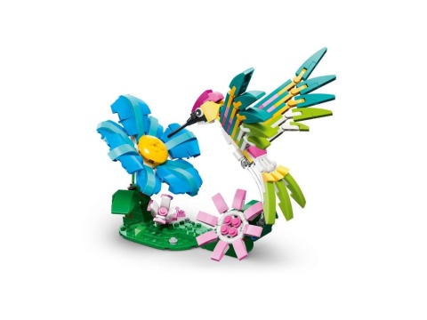 LEGO 31384 Creator 3w1 - Dzikie zwierzęta: kolorowy koliber