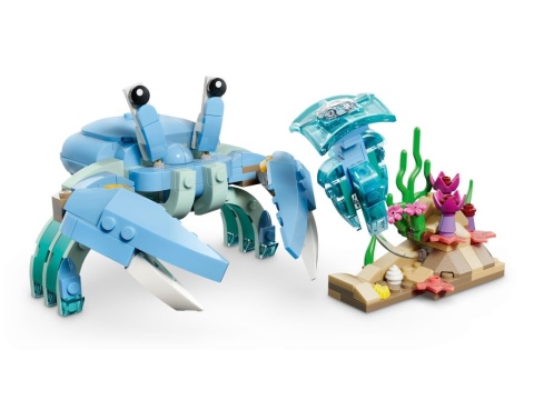 LEGO 31385 Creator 3w1 - Zwierzęta morskie: piękny delfin