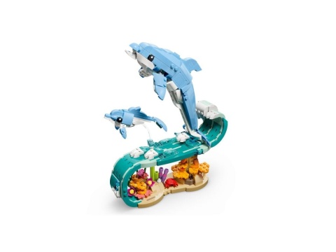 LEGO 31385 Creator 3w1 - Zwierzęta morskie: piękny delfin