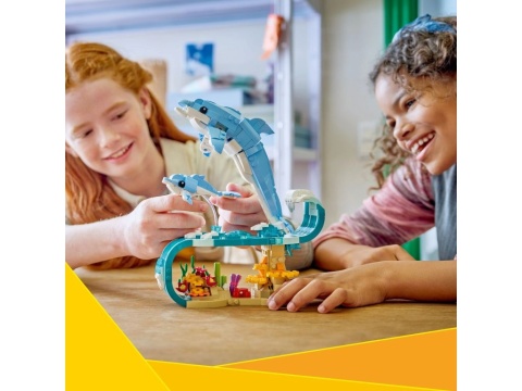 LEGO 31385 Creator 3w1 - Zwierzęta morskie: piękny delfin