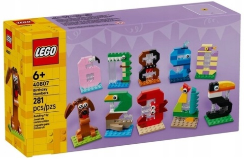 LEGO 40807 Urodzinowe cyferki