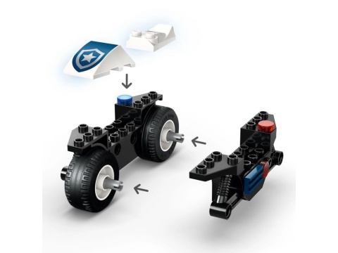 LEGO 60455 City - Pościg na motocyklu policyjnym