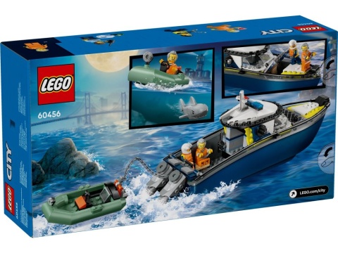 LEGO 60456 City - Pościg łodzią policyjną