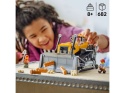 LEGO 60466 City - Żółty buldożer z ładowarką