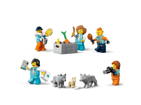 LEGO 60471 City - Ciężarówka z laboratorium arktycznej odkrywczyni