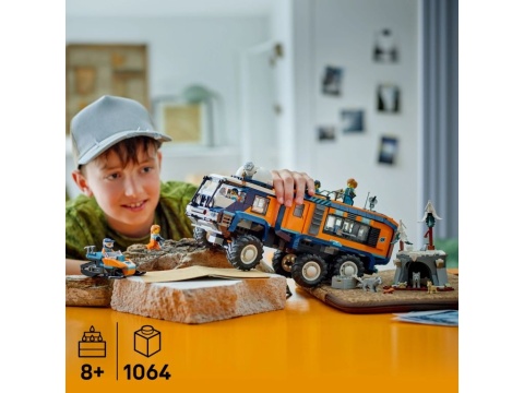 LEGO 60471 City - Ciężarówka z laboratorium arktycznej odkrywczyni