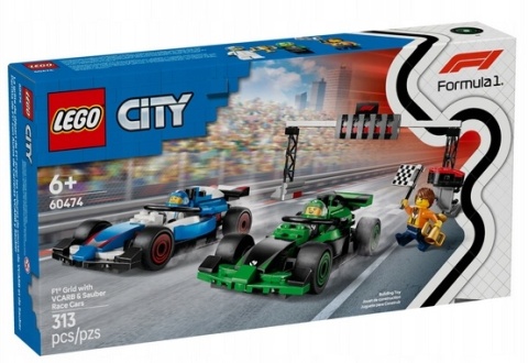LEGO 60474 City - Padok F1® z bolidami VCARB i Sauber