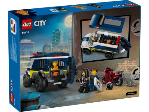LEGO 60479 City - Furgonetka policyjnego konwoju więziennego
