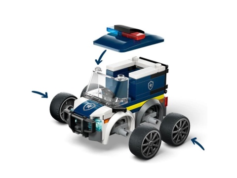 LEGO 60481 City - Pojazdy - Ciężarówka policyjna