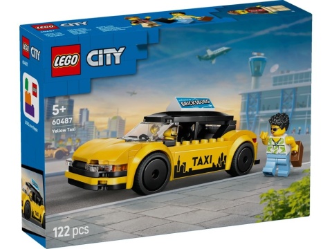 LEGO 60487 City - Żółta taksówka