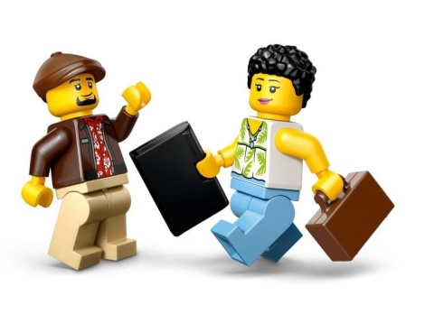 LEGO 60487 City - Żółta taksówka