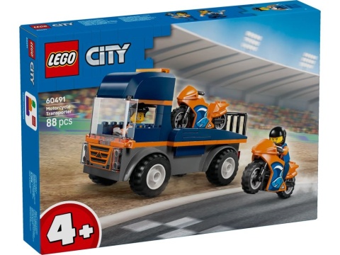 LEGO 60491 City - Laweta dla motocykli