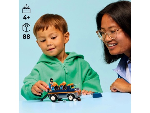 LEGO 60491 City - Laweta dla motocykli