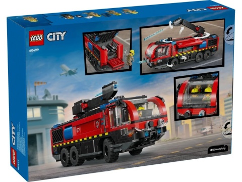 LEGO 60499 City - Lotniskowy wóz strażacki